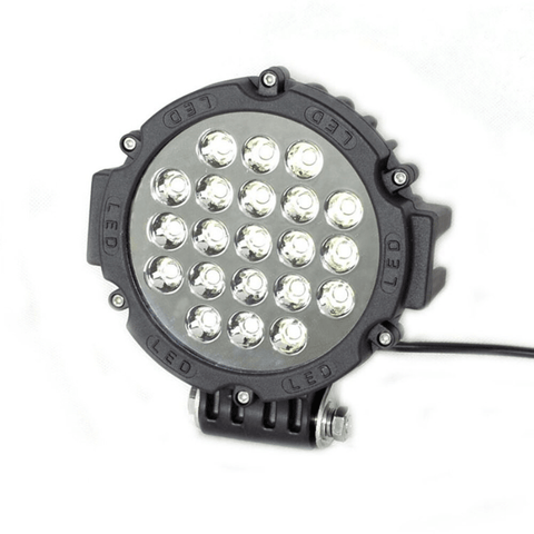 Proiector LED Auto Offroad rotund, 63W/4410lm, Spot Beam 30° - led-box.ro