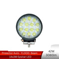 proiector offroad rotund, proiector auto 42w, proiectoare led camion, proiectoare suv, proiectoare auto, proiectoare masini teren, proiector auto rotund, proiector auto flood beam, led-box.ro