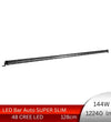 Proiector LED auto Super Slim 144W, 128 cm, Combo Beam