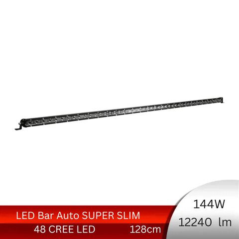 LED bar 144W, LED light bar, lumini LED bar, bare LED pentru mașini, bare luminoase LED, bara led cu doua faze, bara led 128cm,  led-box.ro