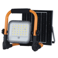 Proiector led de lucru cu panou solar si acumulator, led-box.ro