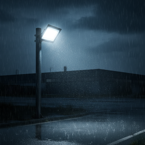 Proiector LED Exterior 150W, Alb Rece, 13.500lm, IP65