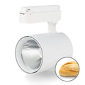 spot sina led, proiector sina led, iluminat pe sina, iluminat comercial, sistem iluminat pe sina, spot modern iluminat sina, spoturi sina albe, spoturi led sina 30w, led-box.ro