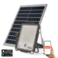 proiector cu panou solar 200w cu camera wifi, compatibila tuya, telecomanda si senzor integrat, led-box.ro