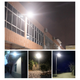 Lampa LED stradală solară 400W rezistentă la apă și praf IP65