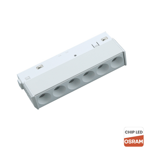 Proiector Liniar Lumiere Chip Osram 6W Pentru Sina Magnetica 48V, Seria 20mm