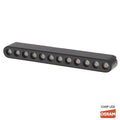 spot LED magnetic 30w negru, spot led sina magnetica, proiector led pe sina magnetica, iluminat sina magnetica, sina spoturi magnetice, corpuri iluminat sina magnetica, spoturi magnetice pe sina, spoturi negre magnetice, sina magnetica led tavan, iluminat pe sina magnetica, led-box.ro