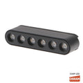 proiector liniar sina magnetica, spot sina magnetica, spoturi liniare magnetice, proiectoare pe sina magnetica, spot cct 6w, proiector magnetic cct, led-box.ro