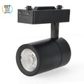 Proiector LED 30w negru, spot led pe sina, proiector led CCT pe sina, iluminat sina, sina spoturi, spoturi CCT pe sina, sina led tavan, iluminat pe sina, proiectoare CCT pe sina,  sina tavan spoturi negre, corpuri de iluminat pe sina, proiector led sina, spoturi sina negre, led-box.ro