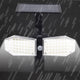 Proiector Solar cu Senzor de miscare 78 LED SMD 15W, IP65, lumina rece