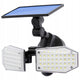 Proiector Solar cu Senzor de miscare 78 LED SMD 15W, IP65, lumina rece