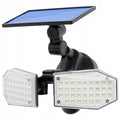 Proiector Solar cu Senzor de miscare 78 LED SMD 15W, IP65, lumina rece VE
