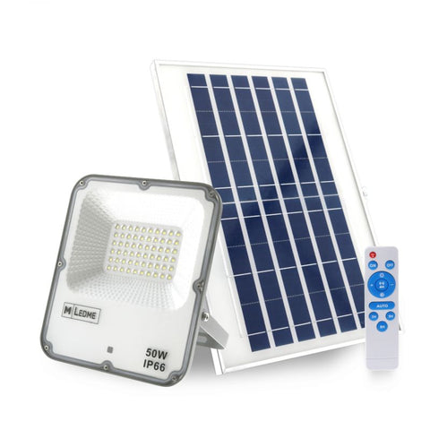 proiector cu incarcare solara, proiector led solar, proiector solar, proiector cu senzor, proiector cu panou solar, proiector solar cu telecomanda, proiector solar 50w, led-box.ro