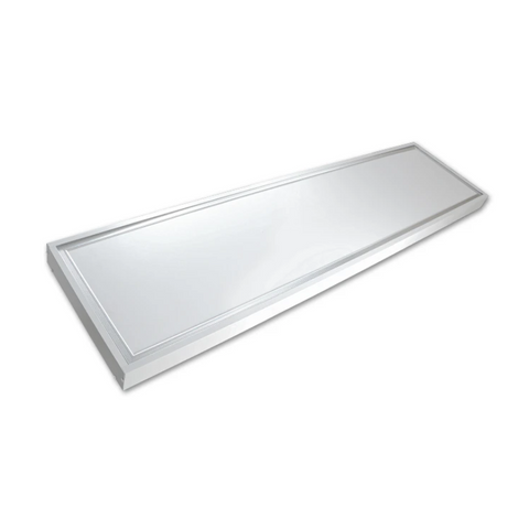 rama alba panou led, rama montaj panou led, rama panouri 30x120cm, rama montaj aplicat, montare panou led, led-box.ro