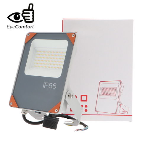 reflector LED 50w profesional, proiector LED 8500lm, iluminat exterior industrial cu LED, proiector LED IP66, iluminat curți mari cu reflector LED, proiector LED cu sursă Philips și driver Lifud, reflector LED reglabil 1-10V pentru spații comerciale, proiector LED durabil, iluminat economic, proiector LED 50W cu protecție la supratensiune, reflector LED 50W CCT, led-box.ro