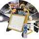 reflector LED portabil, proiector LED cu baterie, reflector LED 20W, lumină LED exterior, proiector cu acumulator, reflector rezistent la apă, proiector LED IP65, reflector LED grădină, proiector LED camping, proiector LED cu telecomandă, reflector exterior 20W, led-box.ro