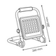 reflector LED portabil, proiector LED cu baterie, reflector LED 20W, lumină LED exterior, proiector cu acumulator, reflector rezistent la apă, proiector LED IP65, reflector LED grădină, proiector LED camping, proiector LED cu telecomandă, reflector exterior 20W, led-box.ro