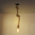 Pendul Rope design simplu cu accent vintage