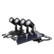 Set de spoturi solare utilizate pentru iluminarea decorativă a unui spațiu exterior, led-box.ro