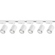 Set sina alba 2 metri cu 6 proiectoare LED COB 30w - led-box.ro