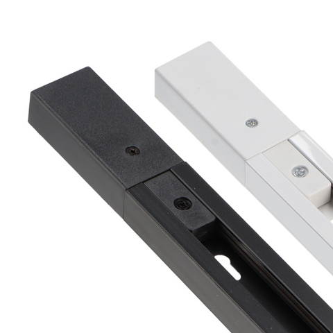 sine monofazice cu lungime 1 metru, alb si negru, led-box.ro