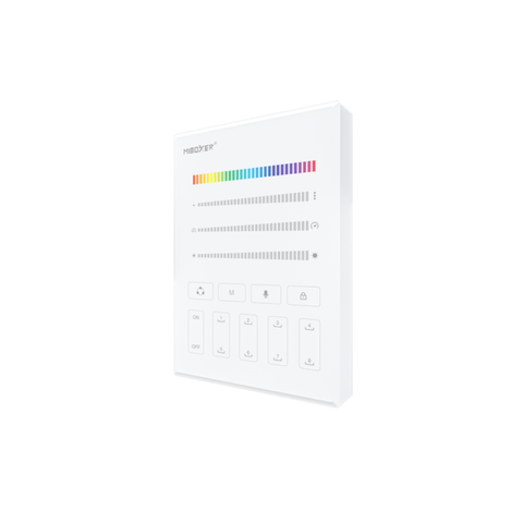 Controler LED wireless SPI Panel Remote B9, semnal stabil și reglare culori