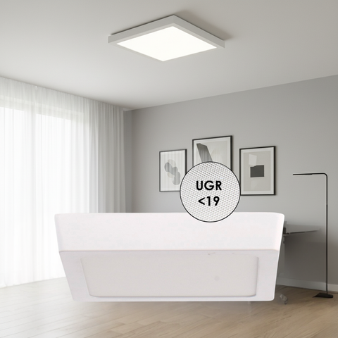 Spot LED Lifud cu lumină reglabilă 3000K-6000K, UGR19 confort vizual