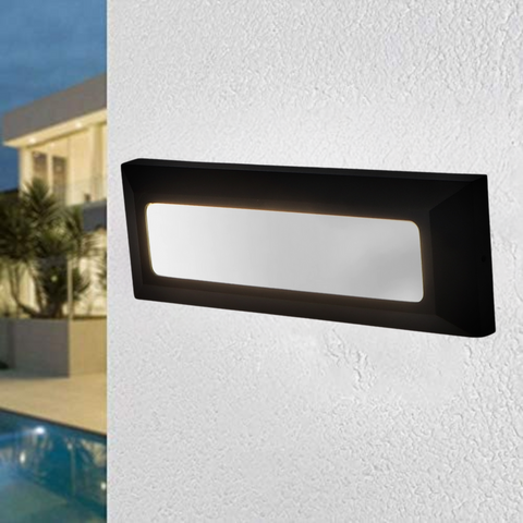 Spot LED exterior 5W, carcasă neagră, protecție IP54 led-box.ro
