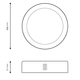 Spot LED aluminiu IP20 pentru interior
