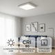 spoe led patrat 25w luminozitate 2500 lumeni, montare pe tavan