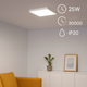 spot led patrat seria slim, 25w ip20 pentru interior