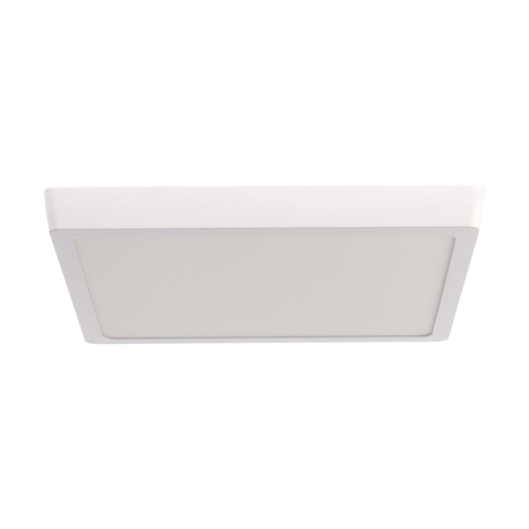 spot led patrat alb, montaj aplicat pe suprafata