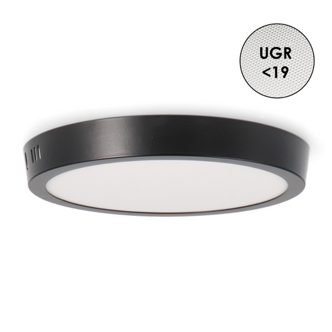spot led cct, spot rotund aplicat, spoturi negre, spoturi aplicate, spot led 20w cct, spot interior, iluminat spoturi LED, spot led bucatarii, spot led birouri, spot negru 20w, led-box.ro