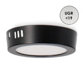 spot led rotund, mini spot led, spoturi iluminat interior, spot negru 6w, spot rotund negru CCT, spot tavan, spoturi mici, mini spot rotund, led-box.ro
