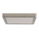 Spot LED pătrat 25W nichel satinat IP44
