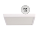 spot led patrat de suprafata 25w lumina CCT, indice anti orbire UGR19