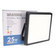 Spot LED plafon pătrat 25W negru cu temperatură variabilă