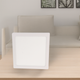 spot led patrat 25w 2500 lumeni, lumina uniforma