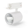 spot led 30W CCT, spot trifaza, spot alb trifazat, spot sina trifazata, spot CCT trifazat, iluminat sina, iluminat spoturi trifazate, spoturi CCT sina trifazica, led-box.ro