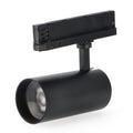 spot LED trifazat 30w negru, spot led trifazat pe sina, proiector led pe sina trifazata, iluminat sina trifazata, sina spoturi trifazate, spoturi negre pe sina, sina trifazata led tavan, iluminat pe sina trifazata, proiectoare negre pe sina trifazata,  sina trifazata tavan spoturi albe, led-box.ro