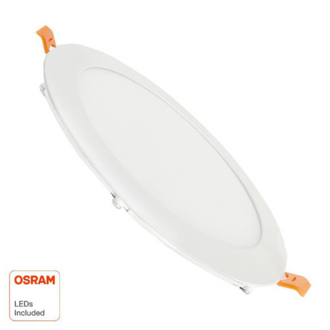 Spot LED rotund încastrabil Slim 15W, fără pâlpâiri, pentru confort vizual