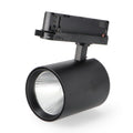 Proiector LED 30w negru, spot led pe sina, proiector led pe sina, iluminat sina, sina spoturi, spoturi negre pe sina, sina led tavan, iluminat pe sina, proiectoare pe sina,  sina tavan spoturi negre, corpuri de iluminat pe sina, proiector led sina, spoturi sina negru, led-box.ro
