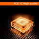 Spot LED Slim patrat incastrabil 8W, chip Osram, IP40 - led-box.ro