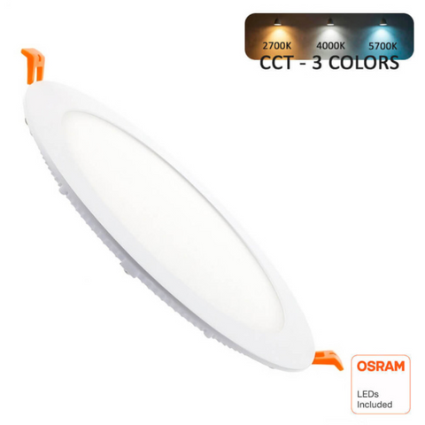 Spot LED Slim 15W rotund, design modern și lumină versatilă