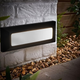 Corp de iluminat exterior negru, formă rectangulară, 5W, led-box.ro