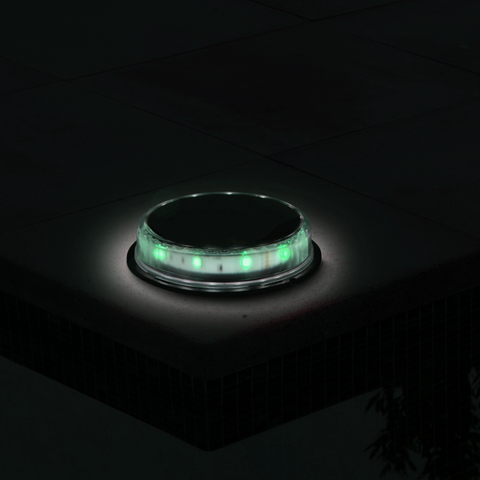 Spot RGB incarcare solara cu senzor integrat, 3w, led-box.ro