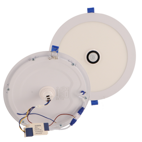 spot incastrat tavan, spoturi bucatarie, spot hol, spoturi rotunde, spot 18W cu senzor, led-box.ro