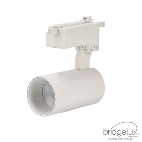 Spot led Berna 12W cu LED Bridgelux pentru sina monofazica, led-box.ro