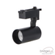 Spot Berna negru, led chip Bridgelux 12w pentru sina monofazica, led-box.ro
