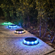 Spoturi LED multicolore pentru iluminat exterior alei, senzor amurg integrat, led-box.ro